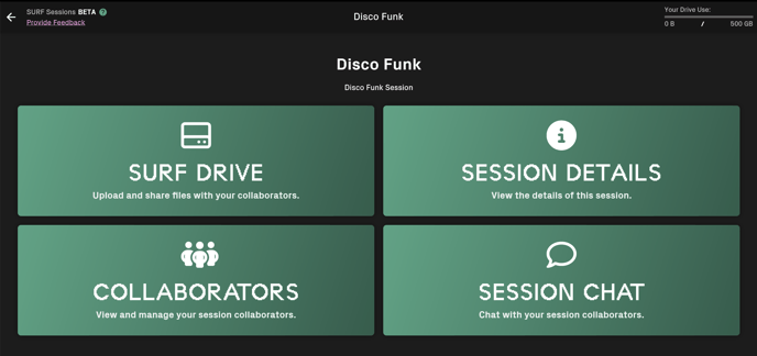 Sessions Dashboard